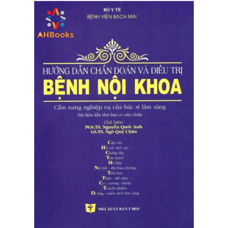 Sách - Hướng dẫn chuẩn đoán và điều trị Bệnh Nội khoa