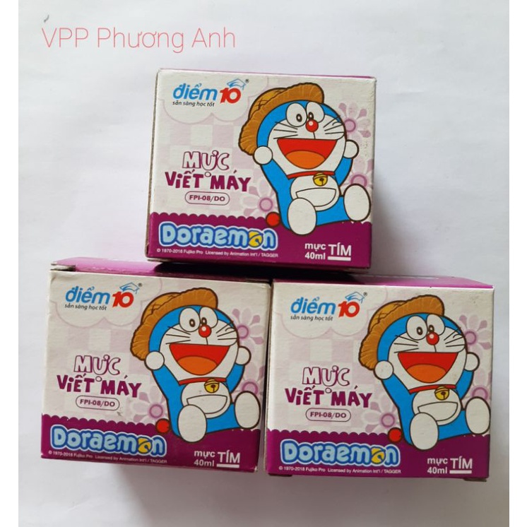 Mực viết máy Doraemon- Mực viết máy Thiên Long