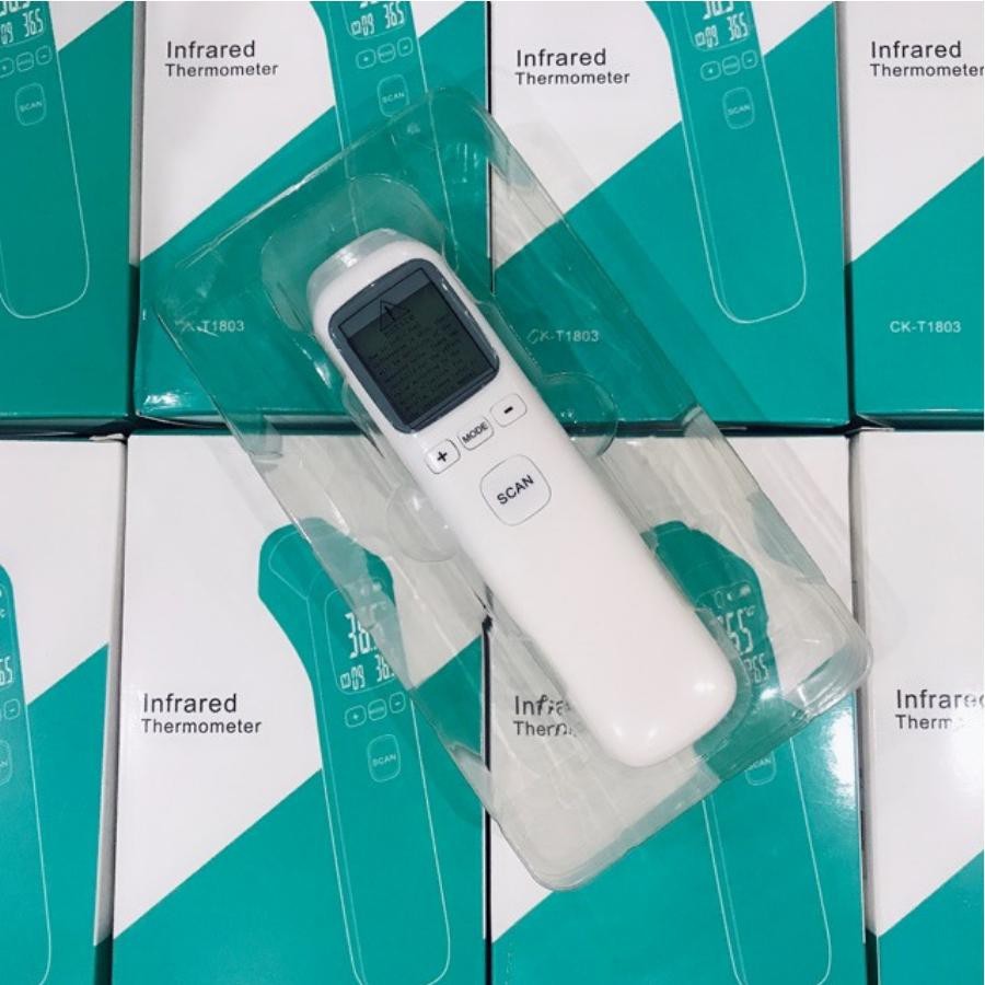 Máy Nhiệt Kế Hồng Ngoại - Infrared Thermometer CK-T1803 Mới nhất 2020 [hàng nội địa xuất khẩu]