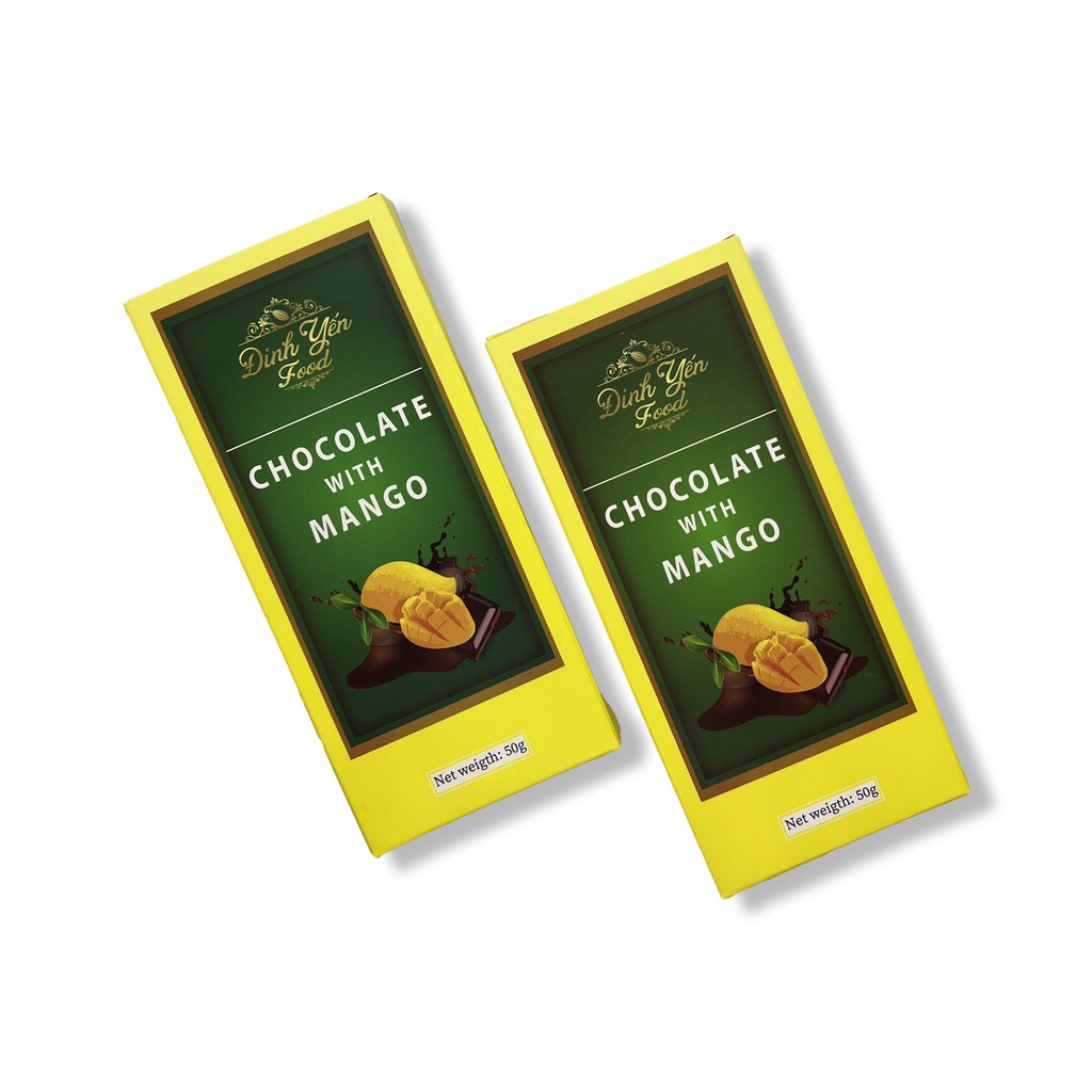 Socola Mix Xoài sấy DinhYen 50g đồ ăn vặt siêu ngon giá rẻ