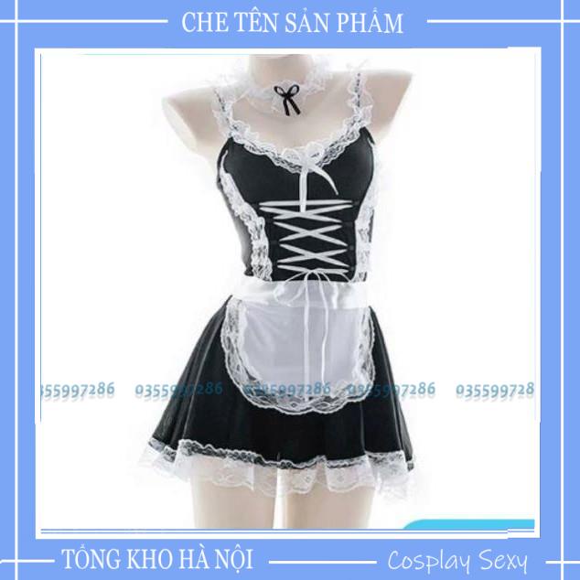 Bộ Đồ Ngủ Sexy, Váy Ngủ Cosplay Hầu Gái Gợi Cảm Mã HG905 - Cô Giúp Việc Đảm Đang | BigBuy360 - bigbuy360.vn