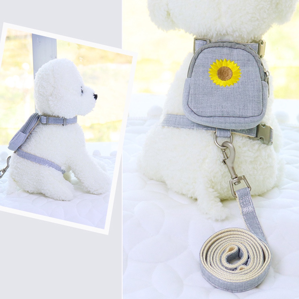 Balo Thêu Hoa Hướng Dương Cho Thú Cưng