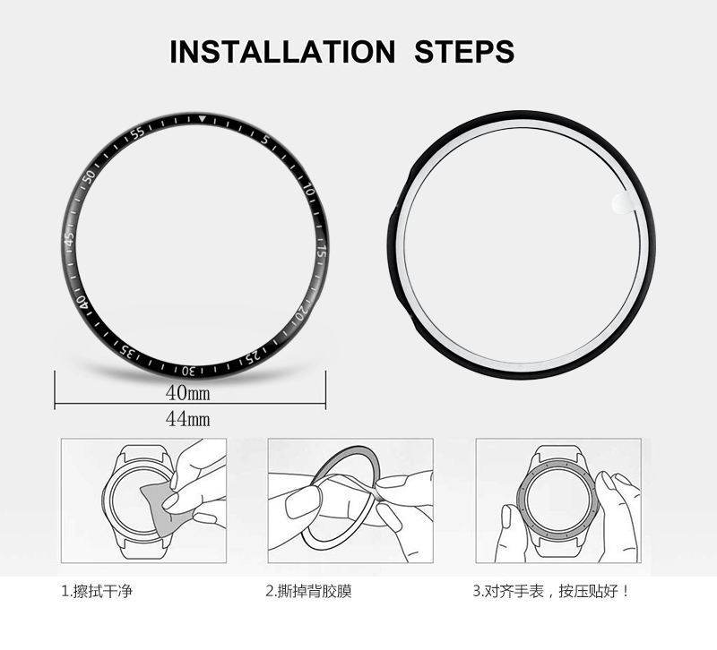Khung Bảo Vệ Cho Đồng Hồ Thông Minh Samsung Galaxy Watch Active 2 40mm 44mm