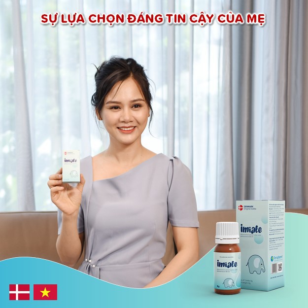 Imiale - Bổ Sung Lợi Khuẩn Sống Gắn Đích Từ Đan Mạch. Men Vi Sinh Hỗ Trợ Cải Thiện Tiêu Hóa Cho Bé Tăng Đề Kháng Cho Trẻ