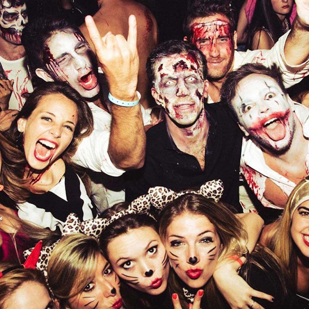 Gswltt 10 cái / bộ halloween face sticker hot halloween trang trí nội thất hình xăm không thấm nước