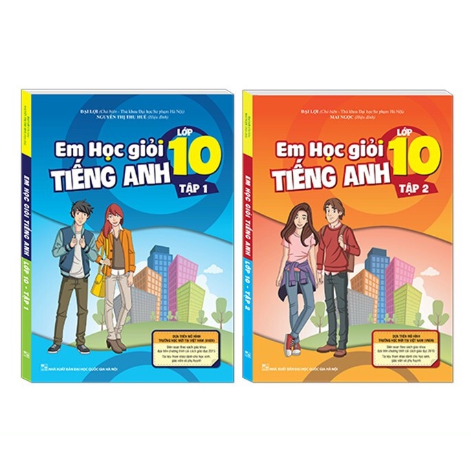 Sách- Em Học Giỏi Tiếng Anh 10 (Bộ 2 tập)