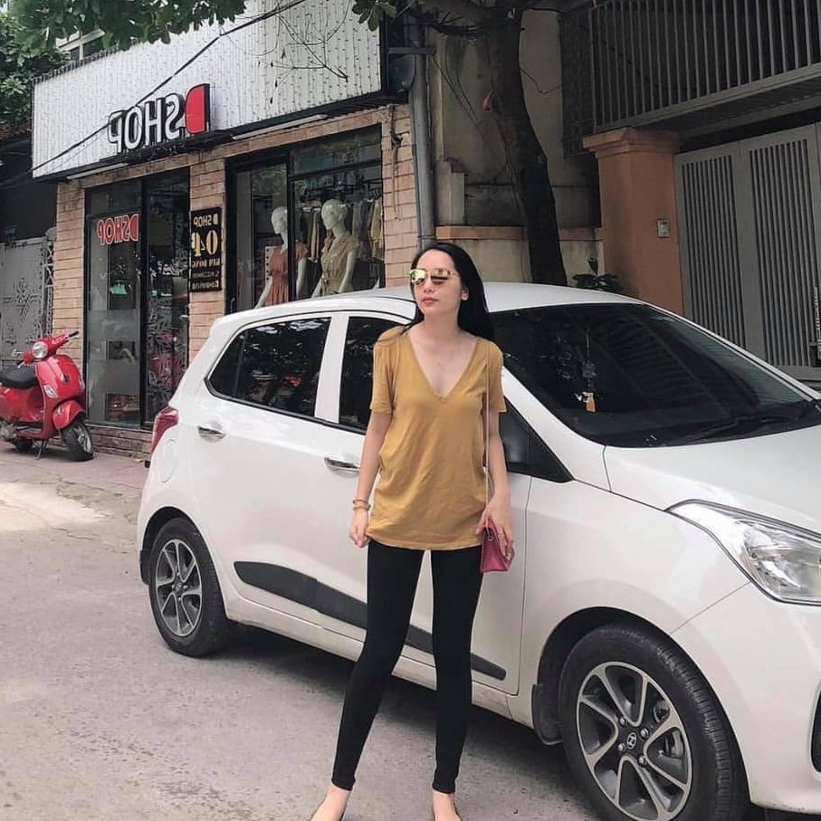 Áo pull cổ tim nữ ❤️ FREESHIP ❤️ Giảm 10K Nhập [DOHU10K] Áo Nữ Áo pull cổ tim nữ xẻ tà viền lưng SIÊU HOT