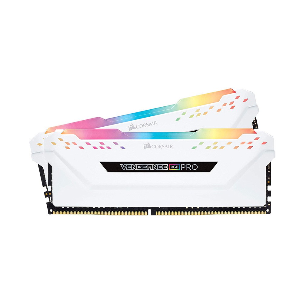 Ram PC Corsair Vengeance RGB Pro White 16GB 3200Mhz DDR4 (2x8GB) CMW16GX4M2E3200C16W