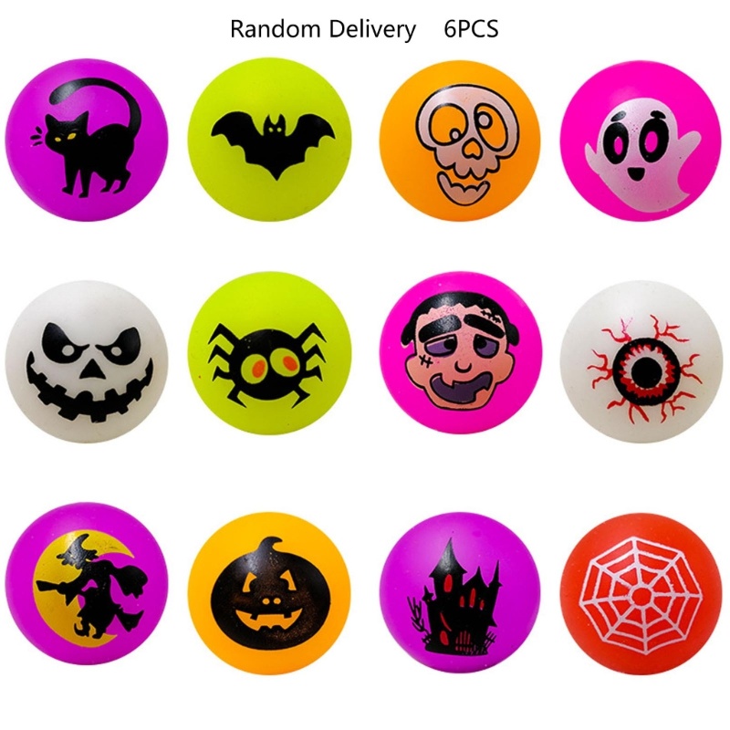 Set 6 Đồ Chơi Dán Trần Nhà Dạ Quang Vui Nhộn Cho Bé