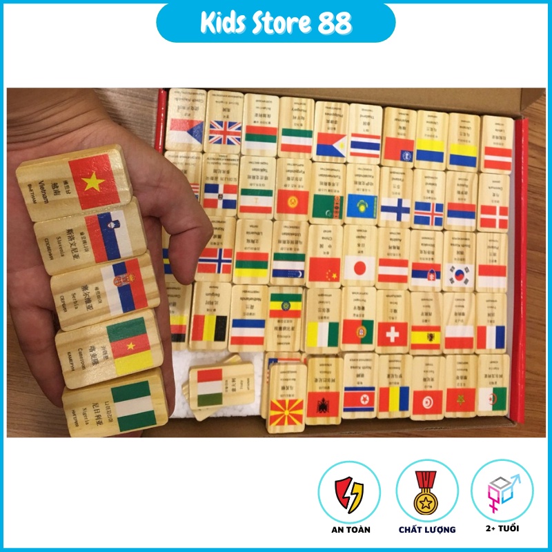 Domino Cờ Các Nước Kids_Store688