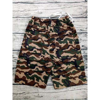 Quần short kaki nam cạp chun
