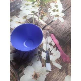 Bát Pha Bột Mặt Nạ - Chổi , THÌA