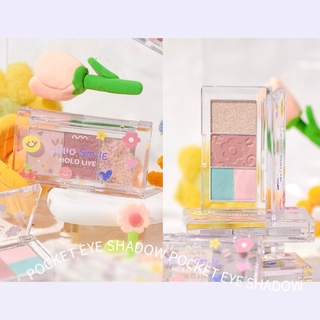 [HOLD LIVE] Bảng mắt 3 ô Hold Live Hello Smile (HL584) Enstore