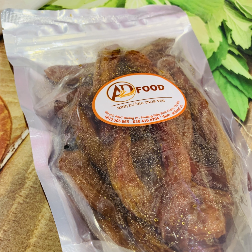 500gr chuối dẻo nguyên trái thơm ngon ăn là mê