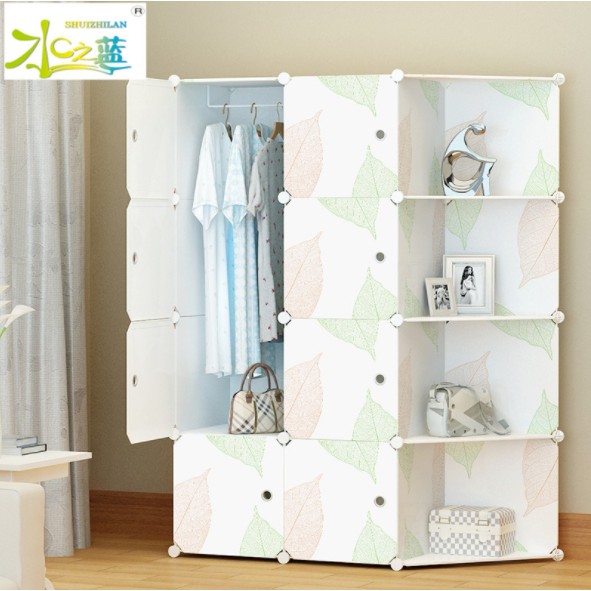 TỦ GHÉP 12 NGĂN ĐEN