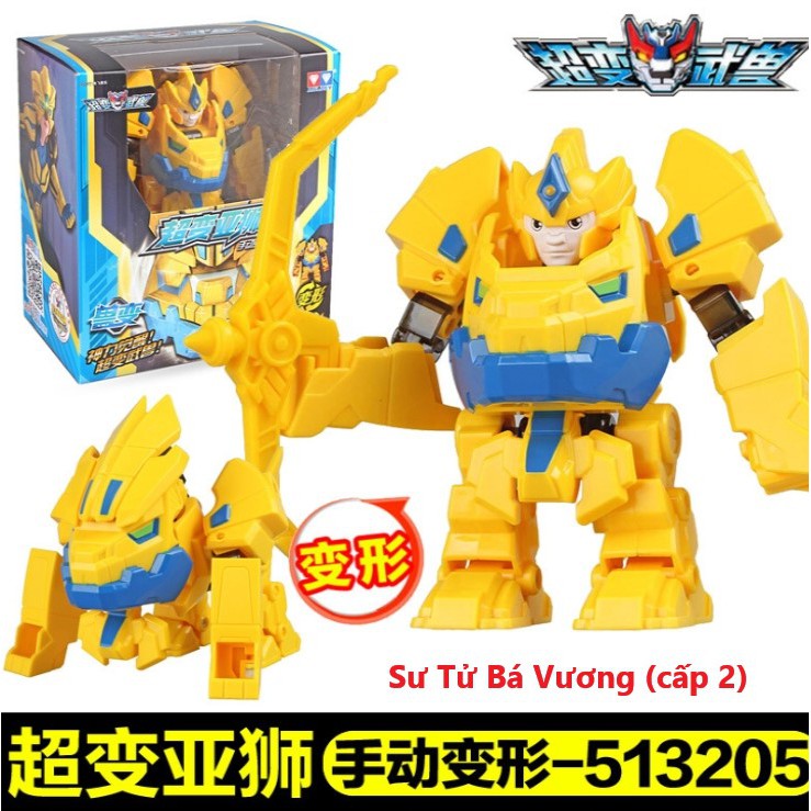Đồ chơi Kung Fu Thần Quyền - chính hãng Auldey - Các robot linh thú cấp 2