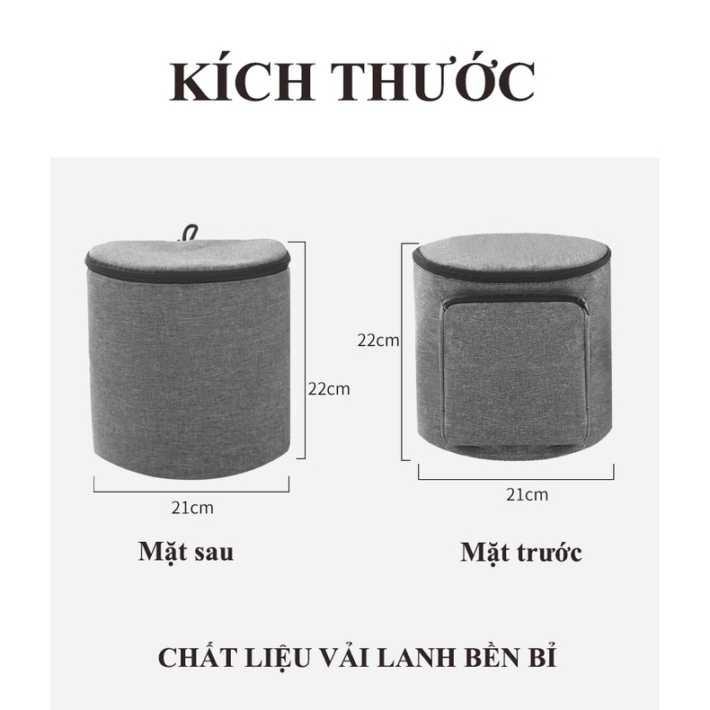 Túi treo xe đẩy cao cấp chống thấm nước 2 ngăn đựng vật dụng cho mẹ và bé