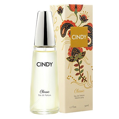Nước Hoa Nữ Cindy Classic vàng 50ml