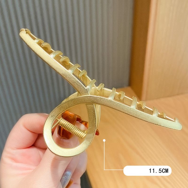 kẹp tóc cỡ lớn kim loại
