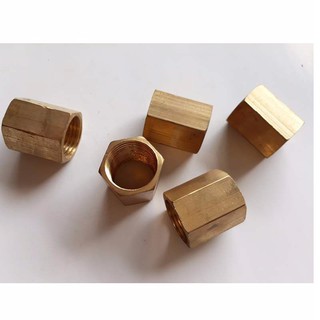 combo 2 cái nối 2 đầu răng trong Ø 21 đồng thau