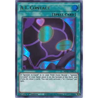 Thẻ bài Yugioh - TCG - A.I. Contact / MP21-EN073'