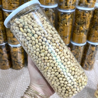 500g ĐẬU NÀNH SẤY GIÒN LON PET