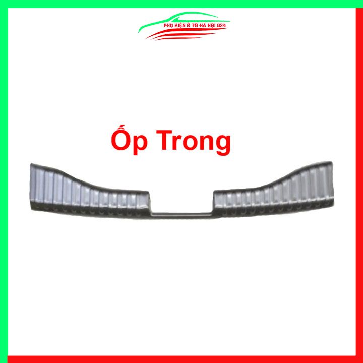 Ốp chống trầy cốp trong ngoài Raize 2021-2023 inox sáng bóng bảo vệ làm đẹp xe