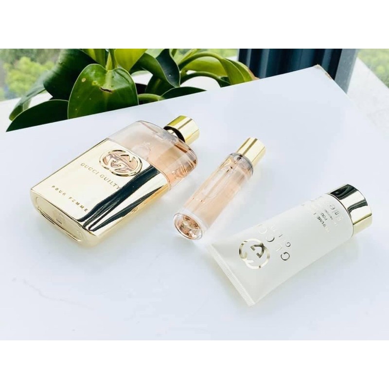 Set Gucci Guilty Femme nữ siêu hit | Thế Giới Skin Care