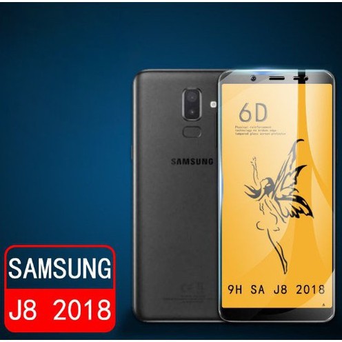 KÍNH CƯỜNG LỰC 6D SS GALAXY J8 2018 KÍNH FULL MÀN 6D CAO CẤP