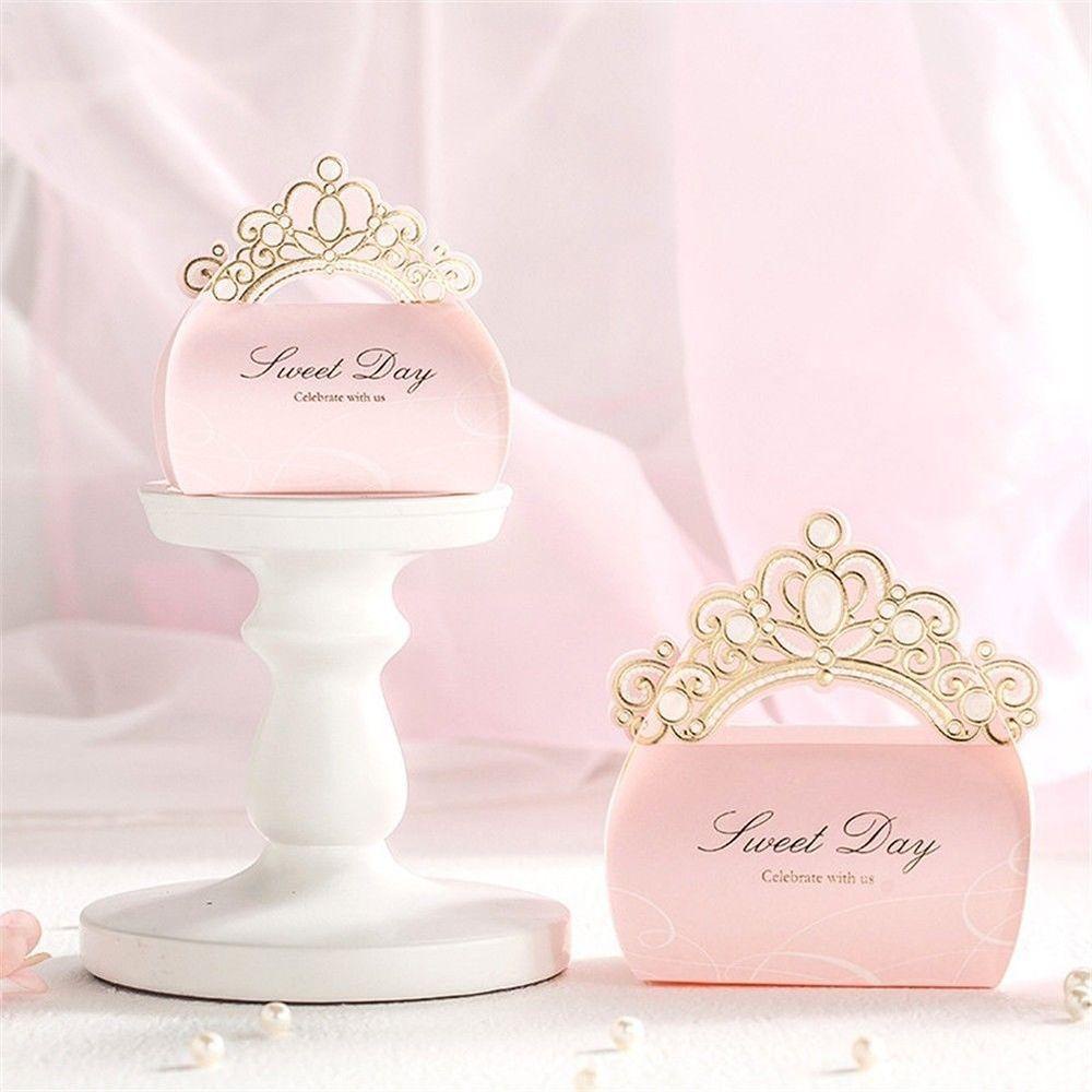 Túi Đựng Kẹo Hình Vương Miện Trang Trí Tiệc