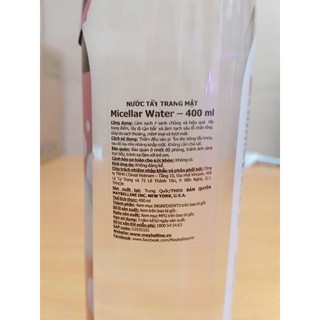 NƯỚC TẨY TRANG MAYBELLINE 400ML