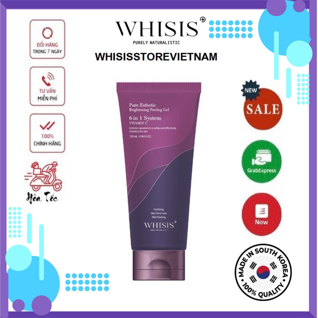 Gel Tẩy Da Chết WHISIS Pure Esthetic Brightening Peeling Gel