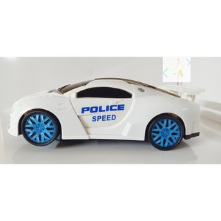 (GIẢM CỰC MẠNH) Trò chơi mô hình chiếc xe cảnh sát dùng pin chiếu hình 3D cực đẹp siêu bền cửa đóng mở dành cho bé