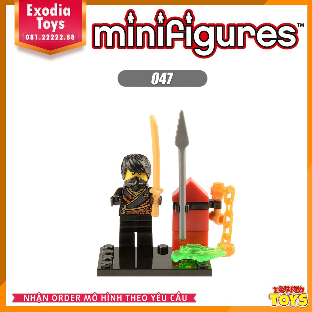 Xếp hình minifigure nhân vật Ninjago Season 3 : Master of Spinjitzu - Đồ Chơi Lắp Ghép Sáng Tạo