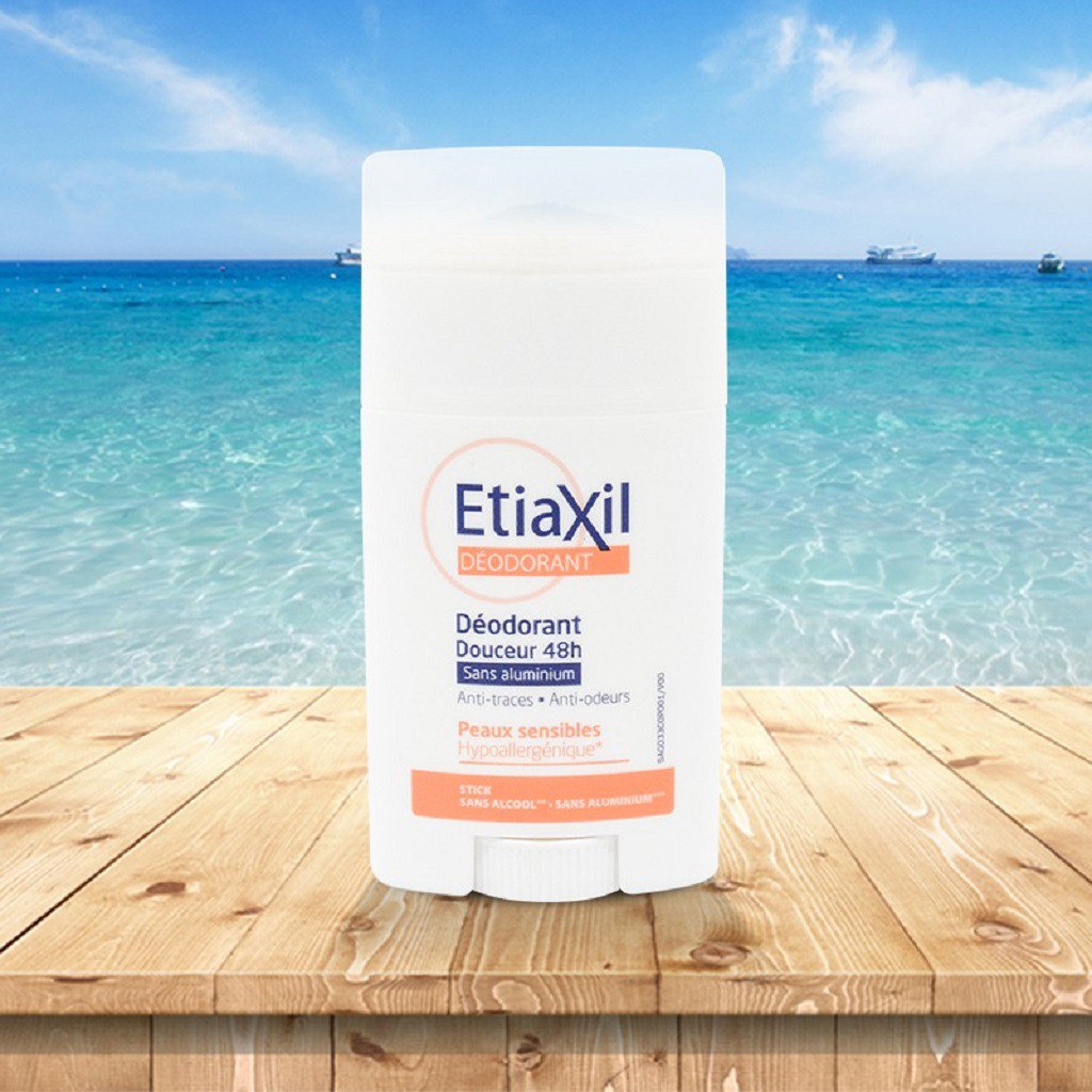 Sáp Khử Mùi Ngăn Mồ Hôi Chuyên Biệt Etiaxil Deodorant Douceur 48H Stick 40ml