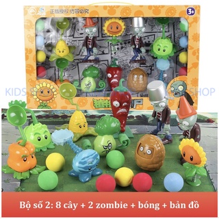 Bộ đồ chơi Plants VS Zombies Bằng Nhựa ABS