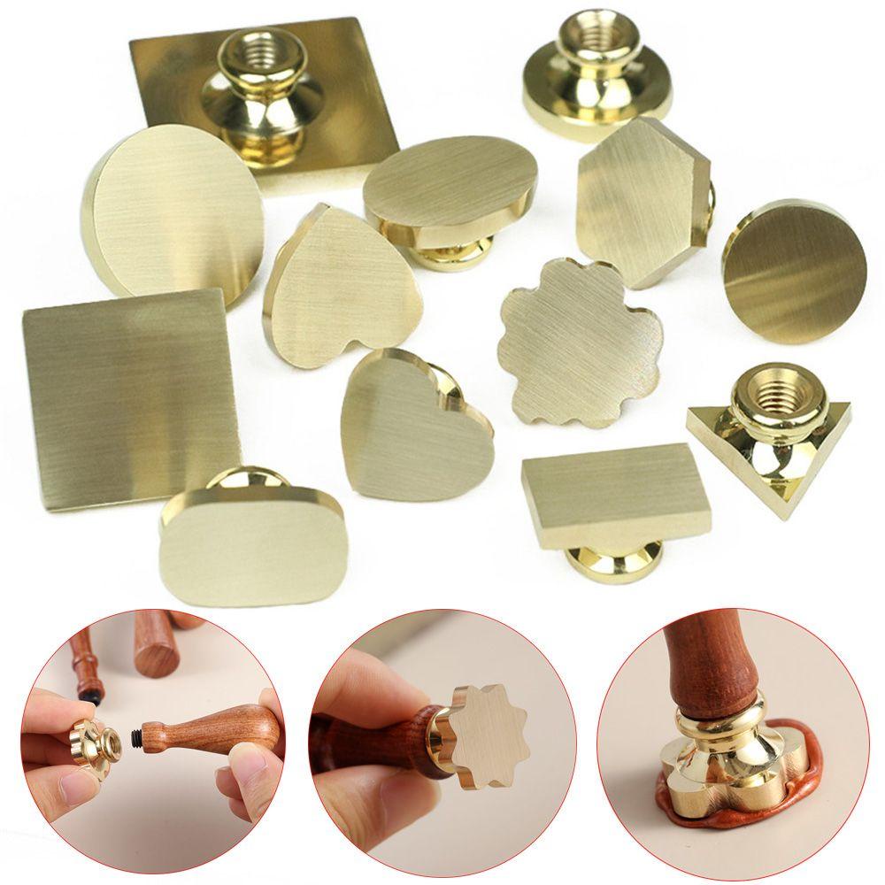 UUMIR Con dấu sáp niêm phong thiệp mời đám cưới hình trái tim/ tròn độc đáo