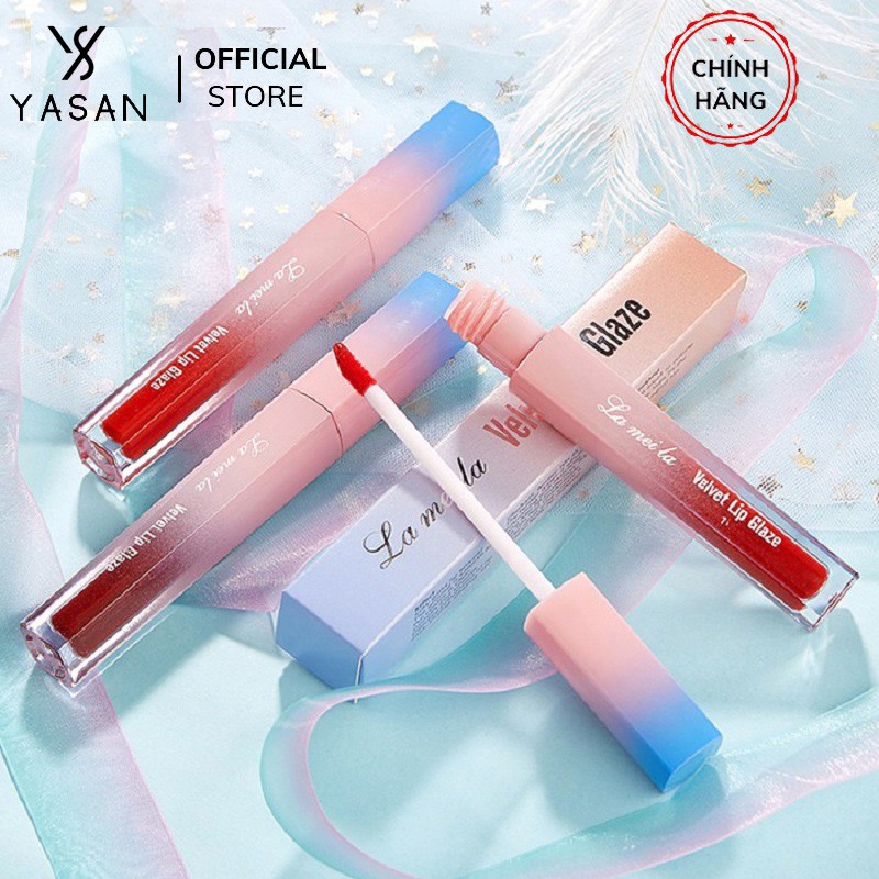 Son kem Lameila Velvet Lip Glaze dòng son môi lì mịn lâu trôi hàng nội địa Trung Yasan