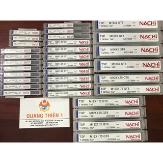 Ta rô xoắn M3, M4, M5, M6, M8, M12, M16 Nachi LIST 6904