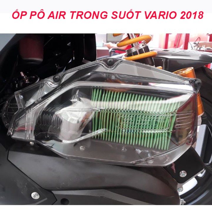 ỐP PÔ E | PÔ AIR CHO VARIO 2018 TRONG SUỐT | TRONG KHÓI