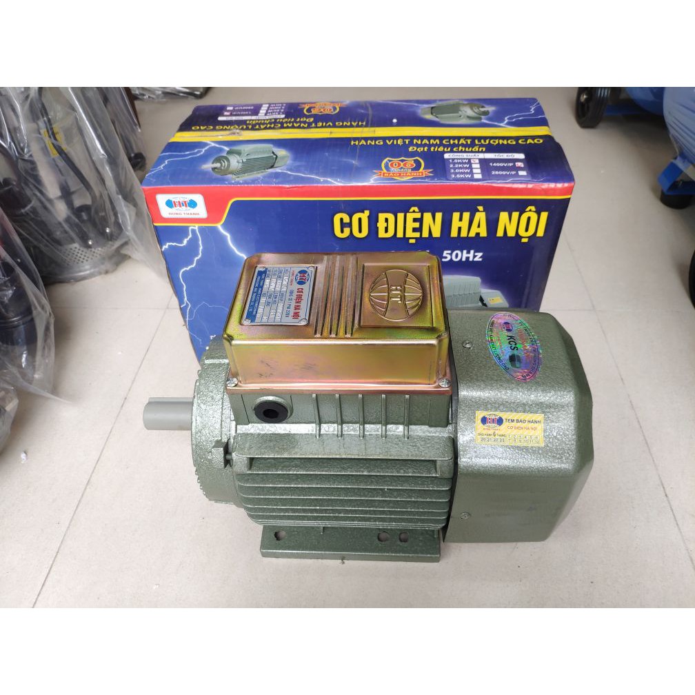 ĐỘNG CƠ MOTOR ĐIỆN 1 PHA 2.2 KW TỐC 1450 VÒNG PHÚT LOẠI TỤ LIỀN