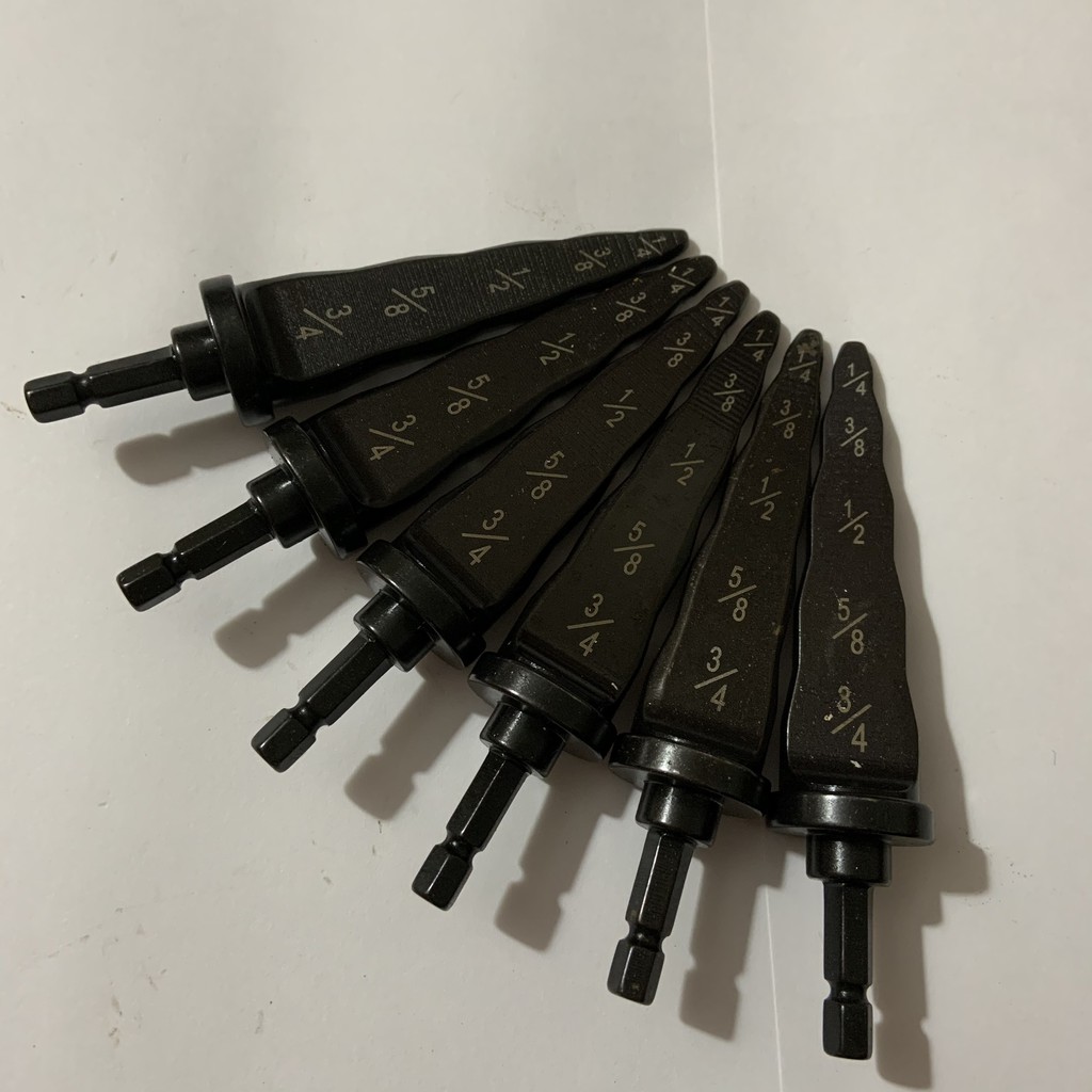 Mũi Nong Ống Đồng Làm Bằng Hợp Kim Nguyên Khối Siêu Cứng 5in1 Bằng Khoan Pin NHANH SÂU CHUẨN | Mezoha