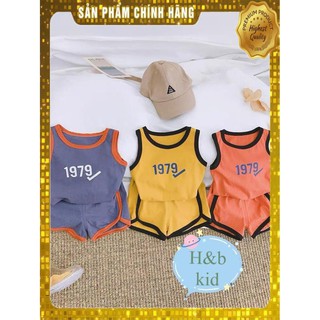 Bộ ba lỗ bé trai💖hàng chính hãng💖bộ ba lỗ cho trẻ 100% cotton tàu giãn 4c