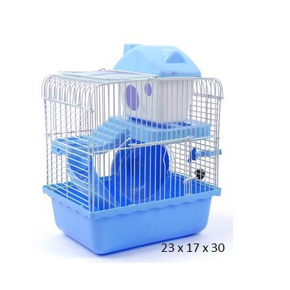 Lồng hamster 2 tầng đầy đủ phụ kiện [GIÁ GỐC TẠI XƯỞNG] [ Sản phẩm và phụ kiện như hình ]