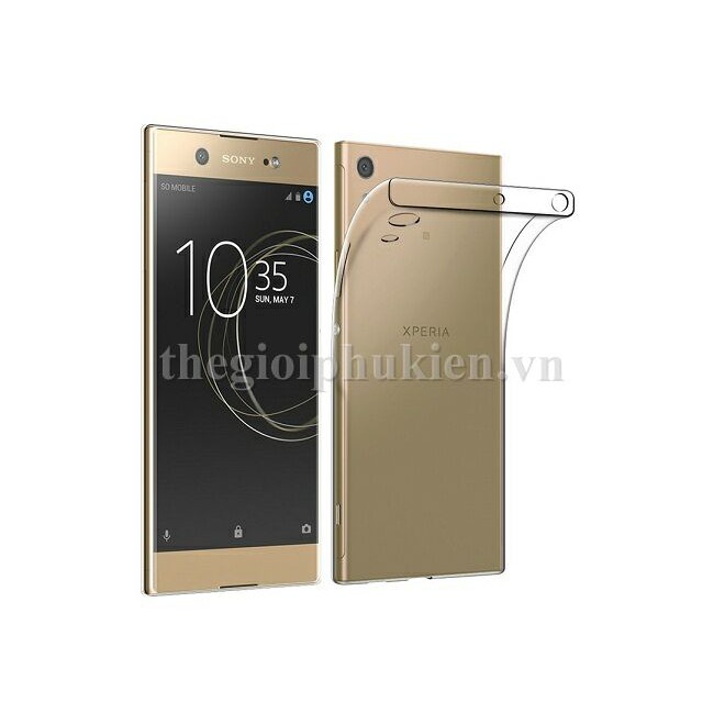 Ốp lưng silicon dẻo trong suốt Sony XA1, XA1 Plus, XA1 Ultra