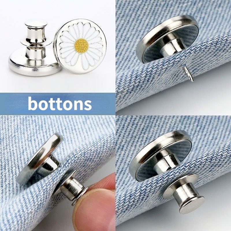 Khuy Măng Sét Bằng Đồng Bạc Cổ Điển Có Thể Điều Chỉnh Nút/Cufflinks/Brooch Unisex