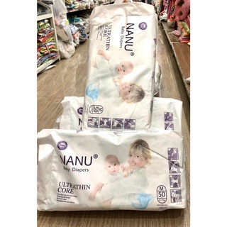 Bỉm Dán Nanu Bịch 50 miếng - Size S, M