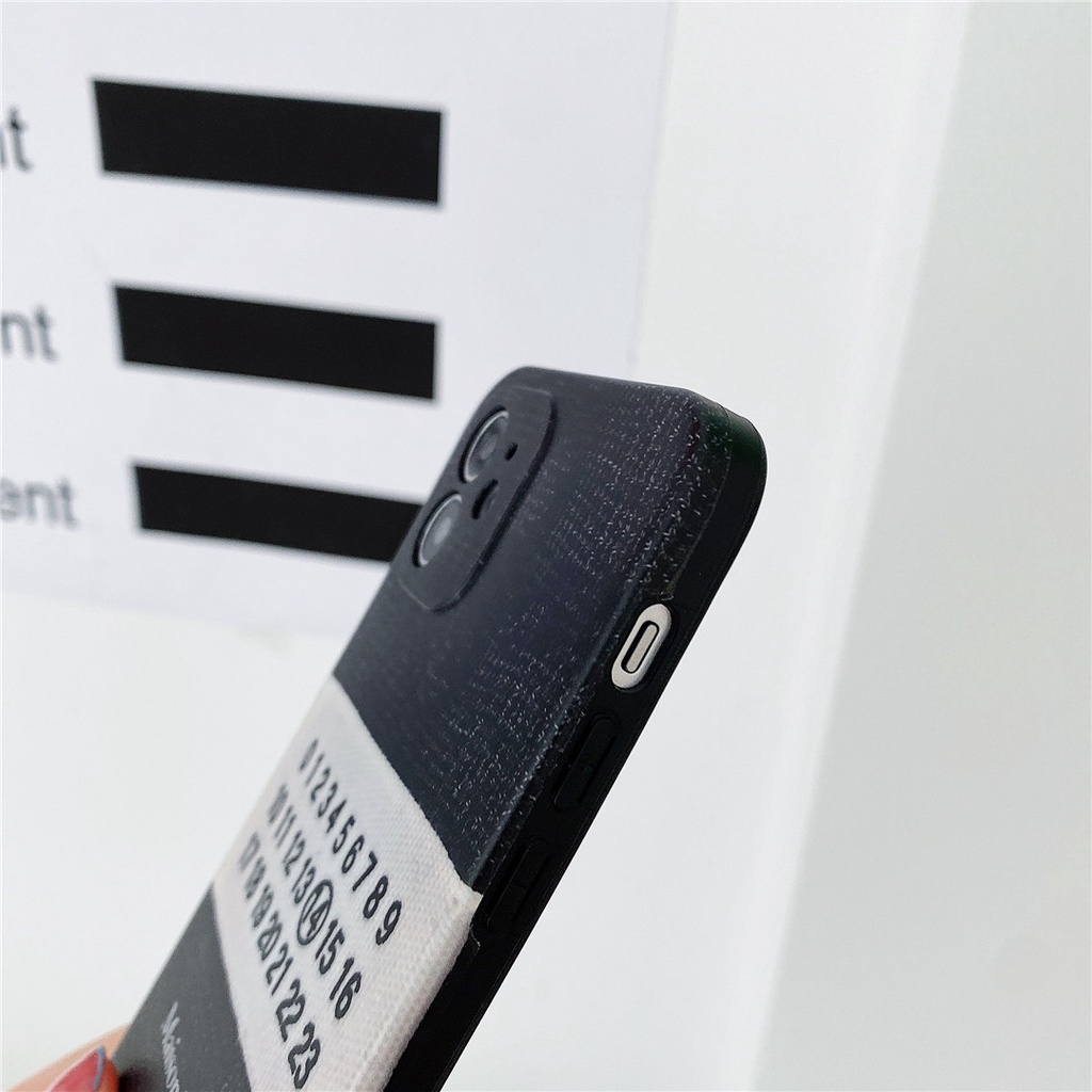 Ốp Điện Thoại Nhựa Mềm In Logo Maison Margiela Cho Iphone14 14Plus 14Pro 14ProMax 13 13Pro 13ProMax 12 12Pro 12ProMax  11 Pro Max 7 / 8plus Se2020 X / Xs Xr Xsmax