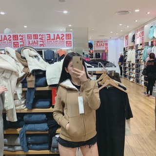 Áo nỉ lót lông cừu