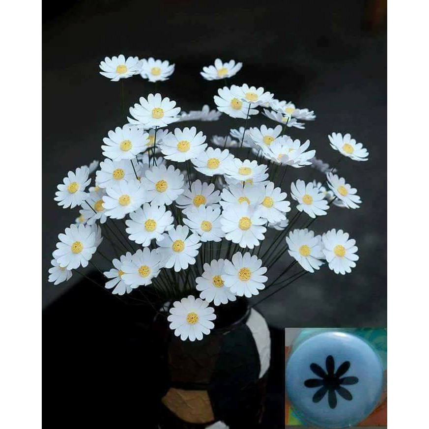 Nguyên liệu làm hoa cúc hoạ mi giấy, hoa giả bền đẹp